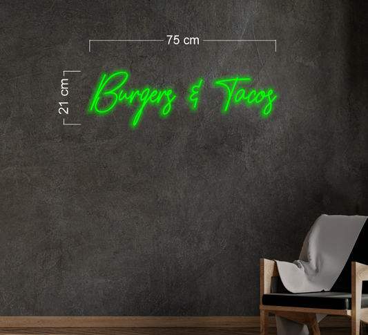 Enseigne au néon LED personnalisée pour entreprise
