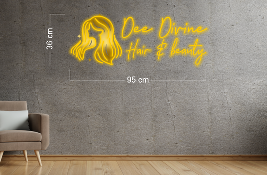 Enseigne au néon LED personnalisée pour entreprise