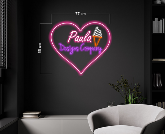 Enseigne au néon LED personnalisée pour entreprise