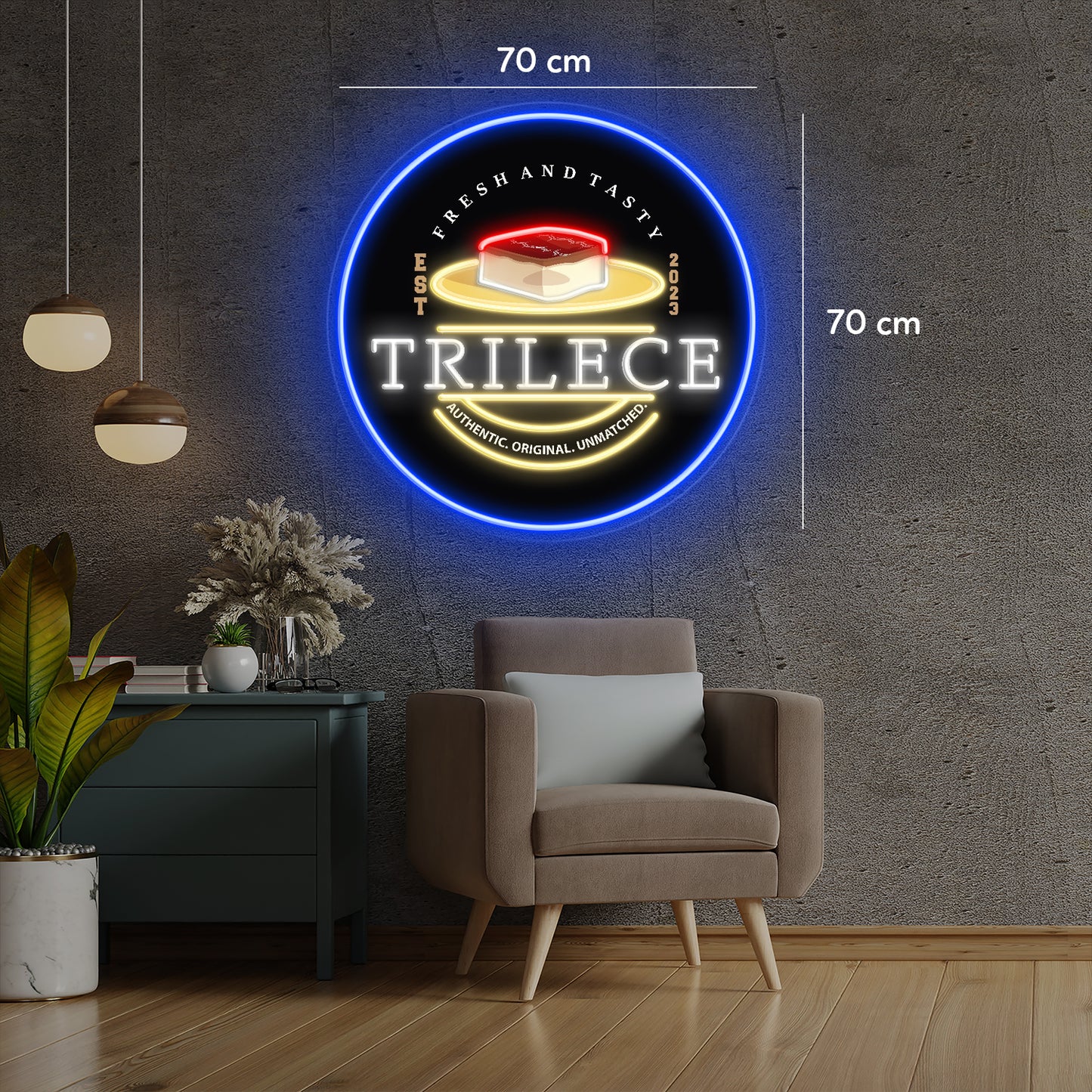 Enseigne au néon LED personnalisée pour entreprise