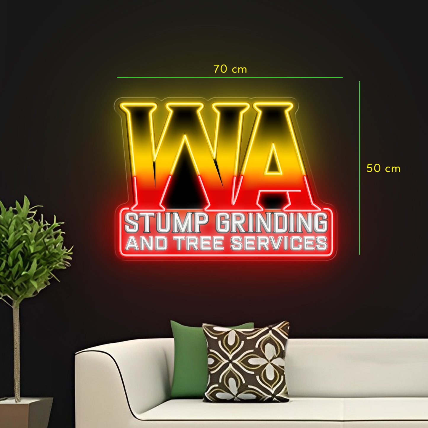 STUMP GRINDING | LED Neon Sign