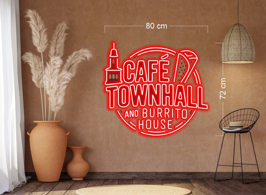 Enseigne au néon LED personnalisée pour entreprise