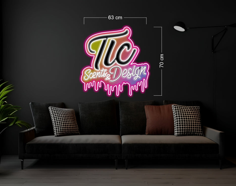 Enseigne au néon LED personnalisée pour entreprise