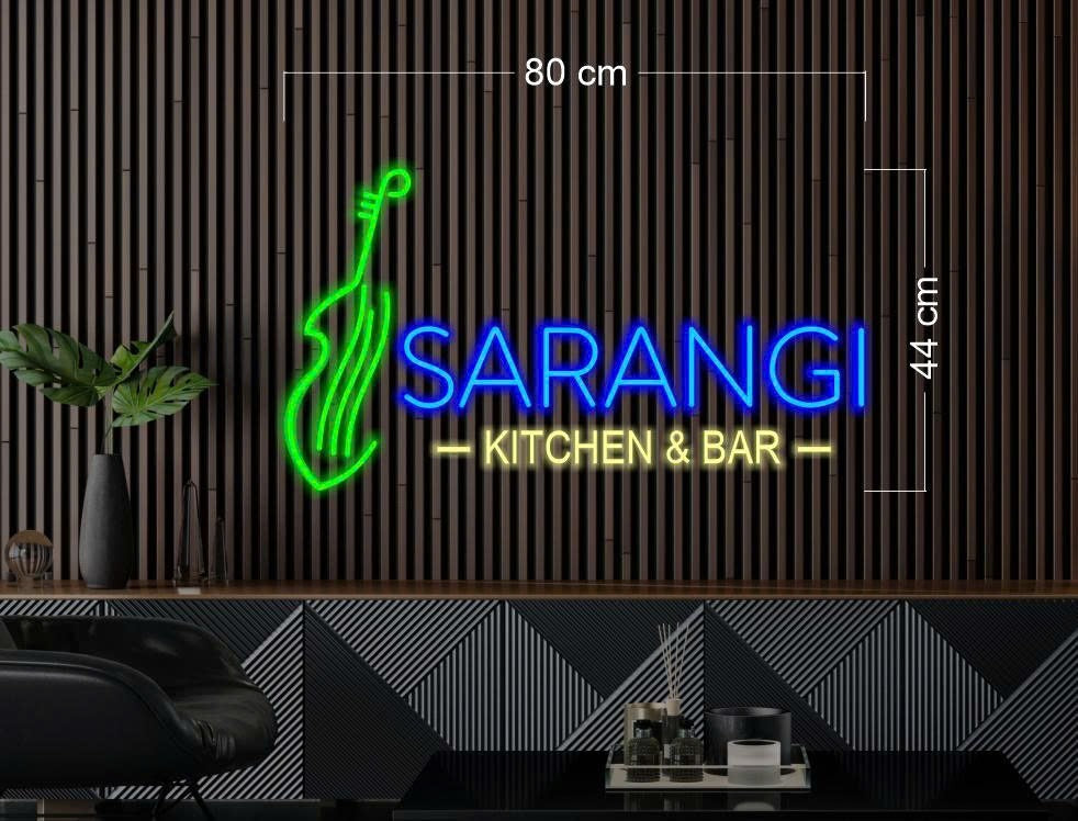 SARANGI KITCHEN & BAR (2 signs) | LED Neon Sign
