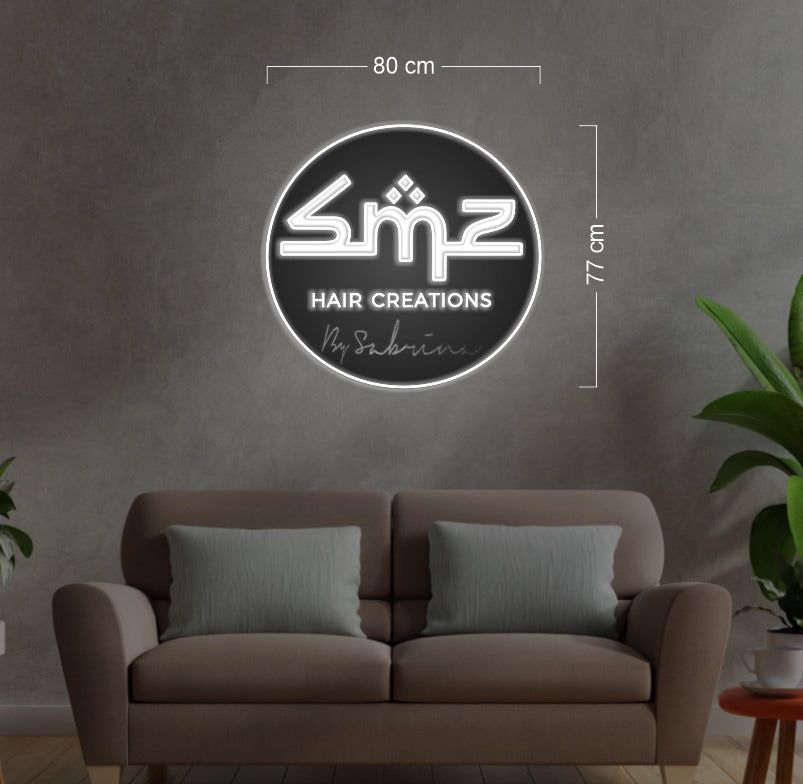 Enseigne au néon LED personnalisée pour entreprise