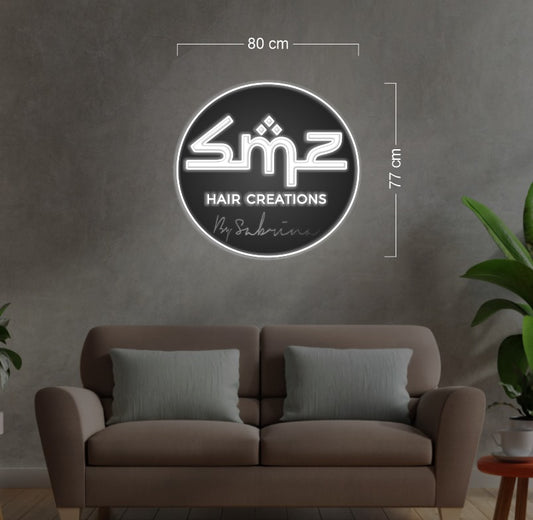 Enseigne au néon LED personnalisée pour entreprise