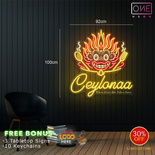 Ceylonaa | LED Neon Sign (waterproof)