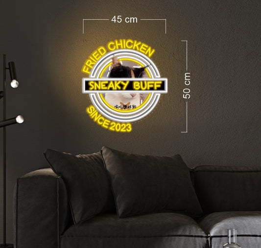 Fried Chicken Since 2023 | LED Neon Sign (outdoor)