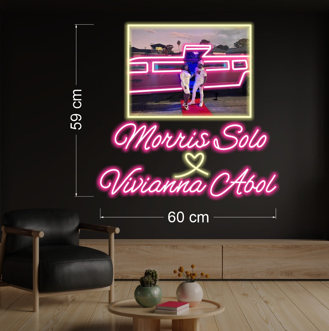 Enseigne au néon LED personnalisée pour entreprise
