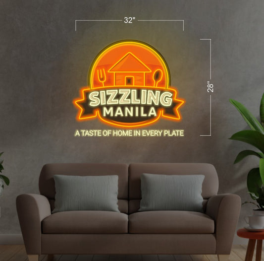 Enseigne au néon LED personnalisée pour entreprise