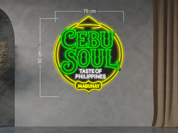 Cebu Soul taste of Philippines ( 2 signs) | LED Neon Sign