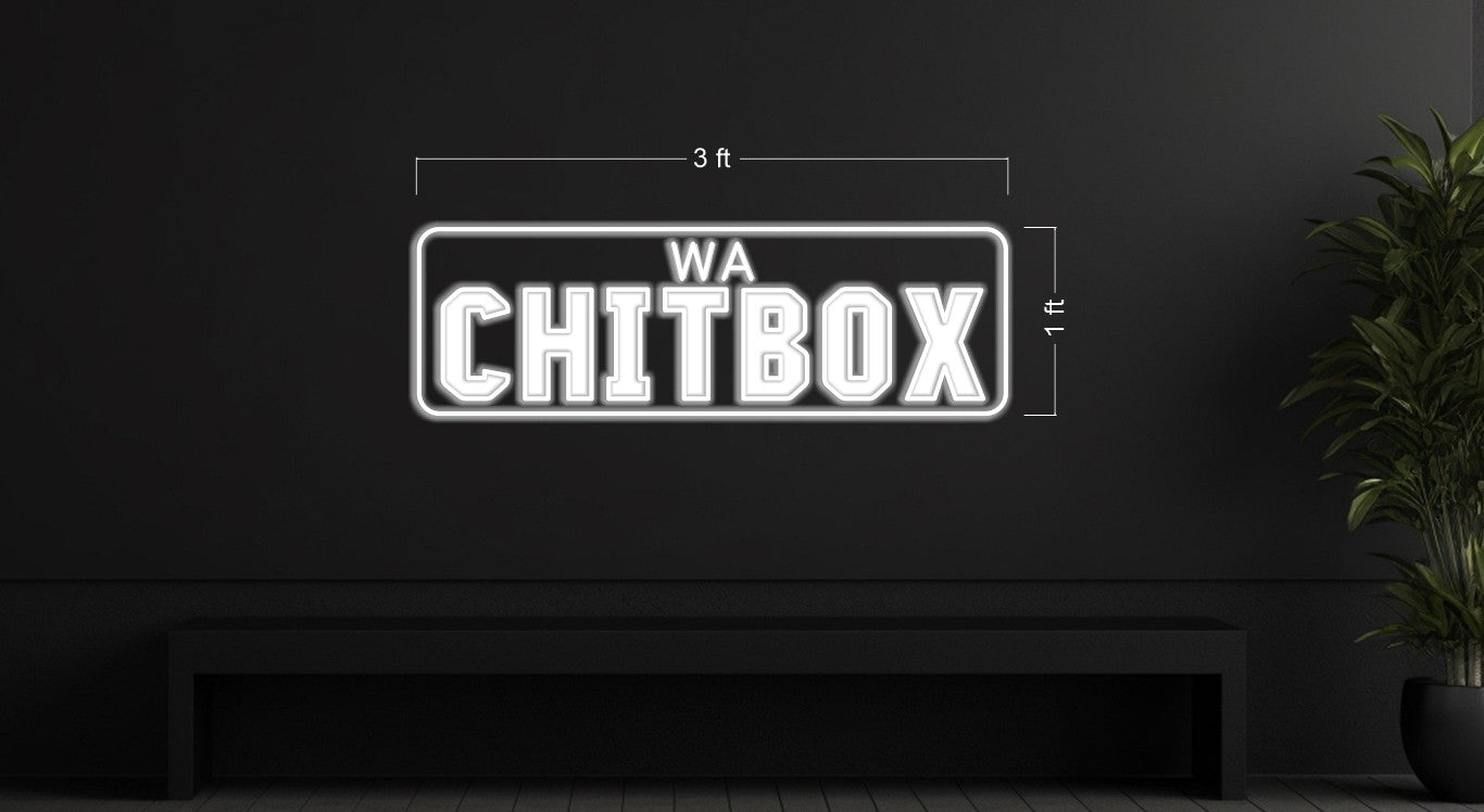 WA CHITBOX | LED Neon Sign