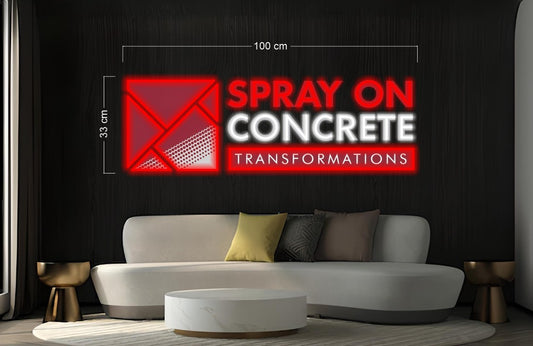 Enseigne au néon LED personnalisée pour entreprise