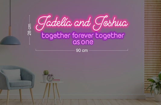 Enseigne au néon LED personnalisée pour entreprise