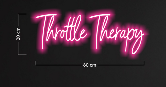Throttle Therapy | LED Neon Sign