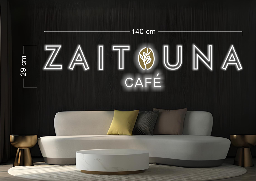 ZAITOUNA CAFE | LED Neon Sign