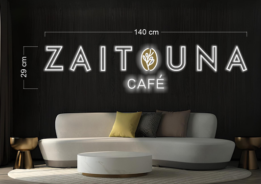 Enseigne au néon LED personnalisée pour entreprise