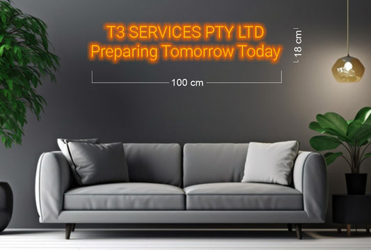 Enseigne au néon LED personnalisée pour entreprise