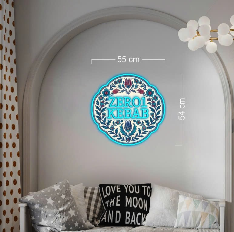ZERO 1 KEBAB | LED Neon Sign