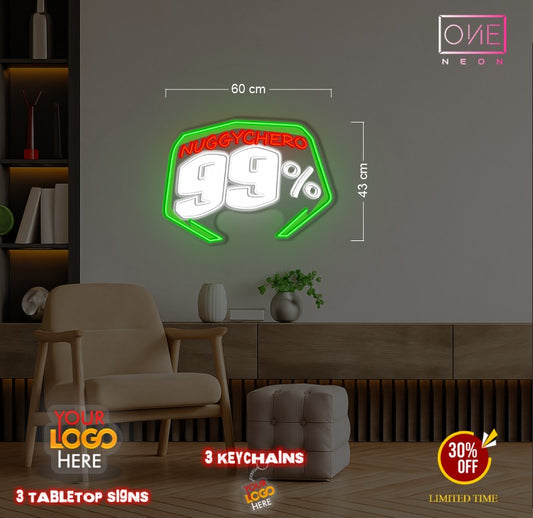 NUGGYCHERO | LED Neon Sign