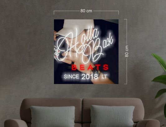 Enseigne au néon LED personnalisée pour entreprise