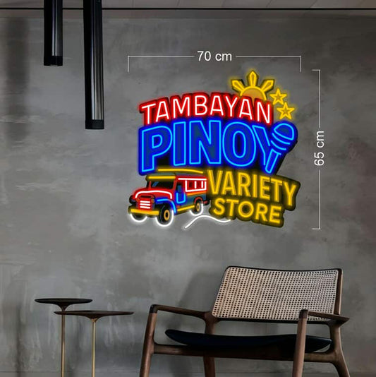 Enseigne au néon LED personnalisée pour entreprise