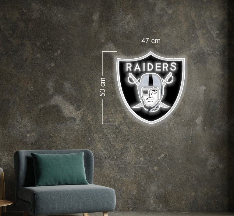 RAIDERS| LED Neon Sign