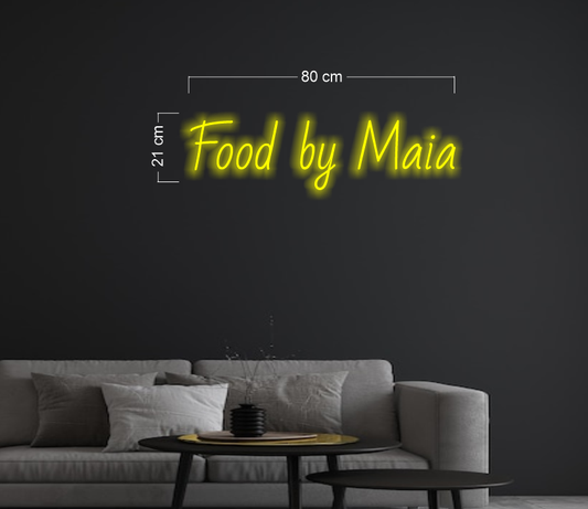 Food by Maia | LED Neon Sign
