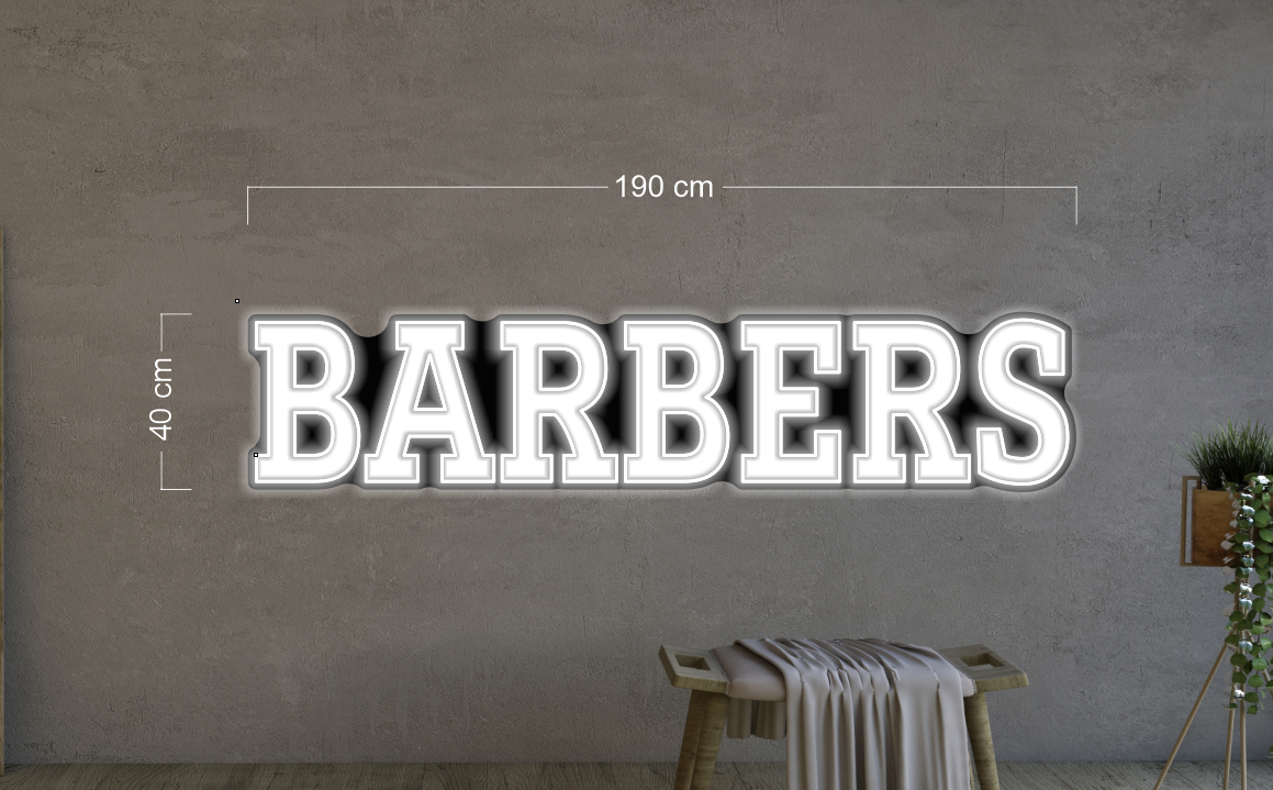 G CUTZ & BARBERS | LED Neon Sign (2 signs)