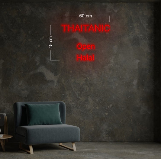 Enseigne au néon LED personnalisée pour entreprise