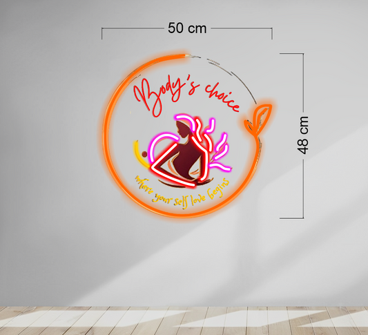 Body's choice| LED Neon Sign