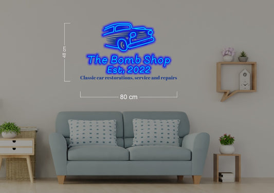 Enseigne au néon LED personnalisée pour entreprise