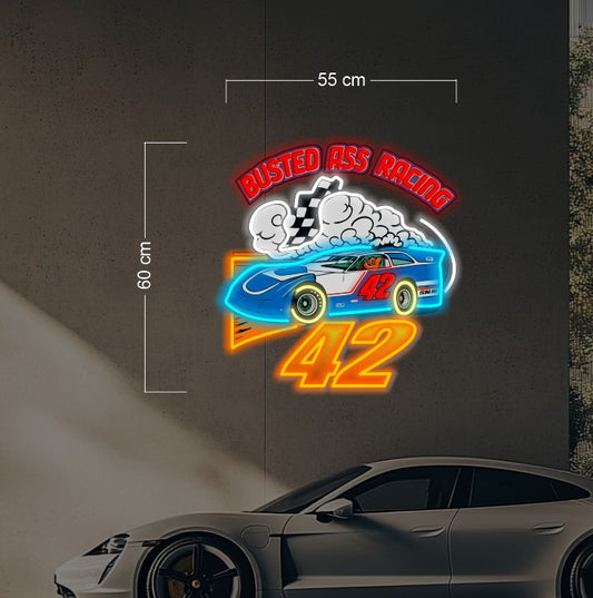 Busted Ass Racing | LED Neon Sign