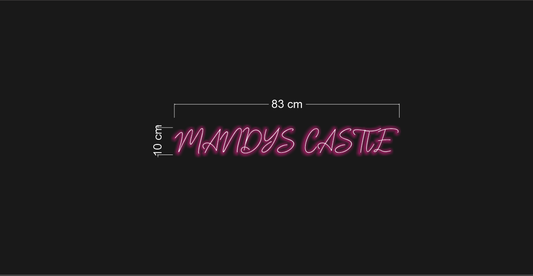 MANDYS CASTlE | LED Neon Sign