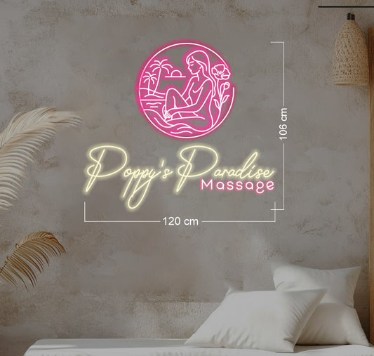 Enseigne au néon LED personnalisée pour entreprise