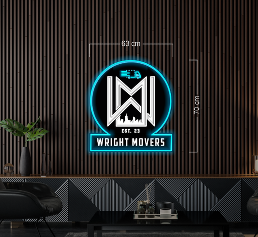 Enseigne au néon LED personnalisée pour entreprise