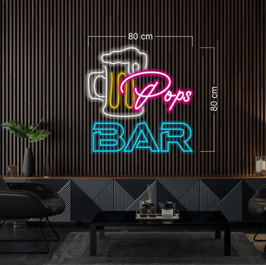 Enseigne au néon LED personnalisée pour entreprise