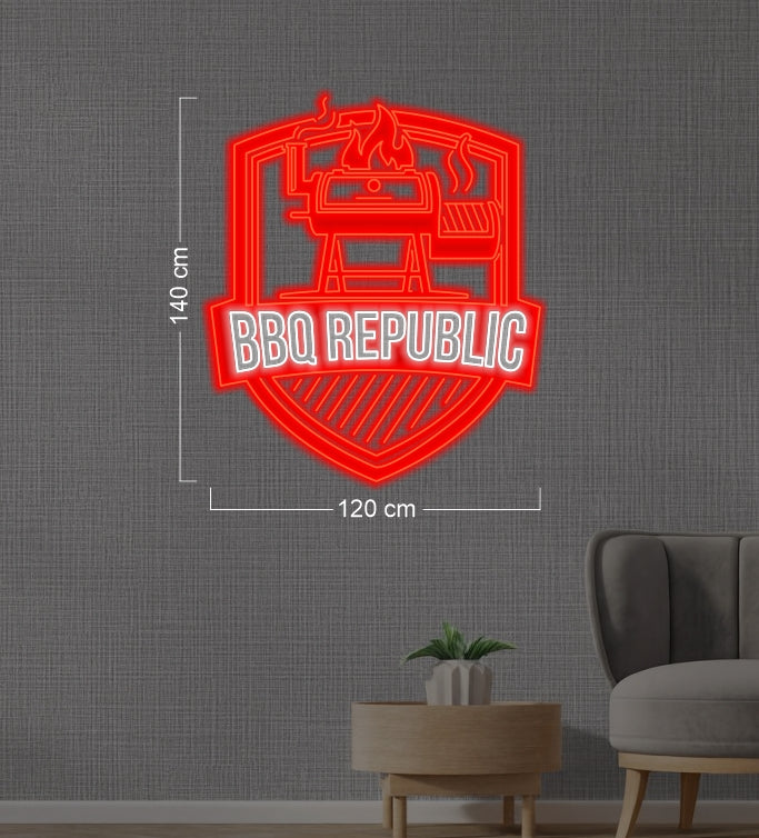 BBQ PUBLIC | LED Neon Sign