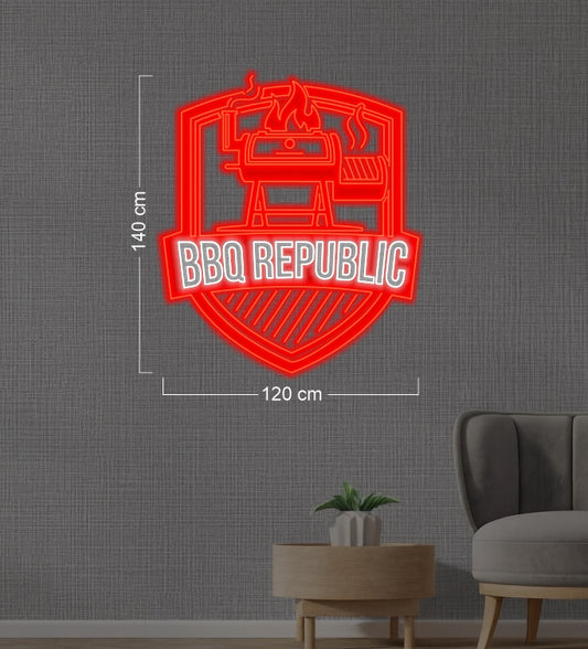 BBQ PUBLIC | LED Neon Sign