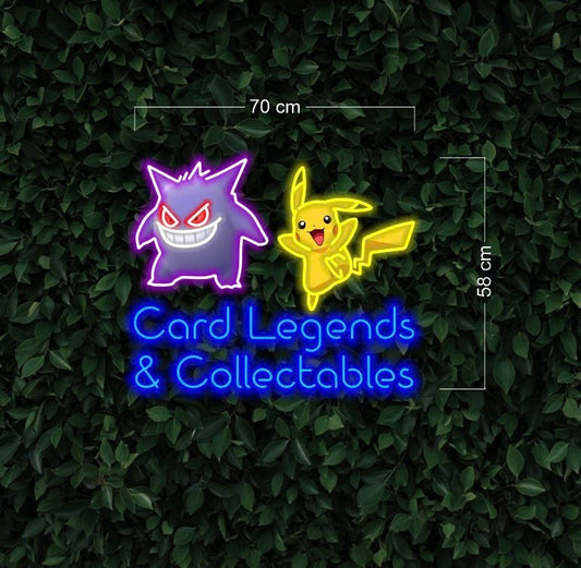 CARD LEGENDS & COLLECTABLES| LED Neon Sign