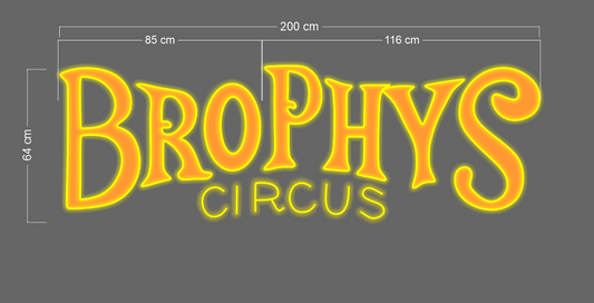 BROPHYS Circus | LED Neon Sign
