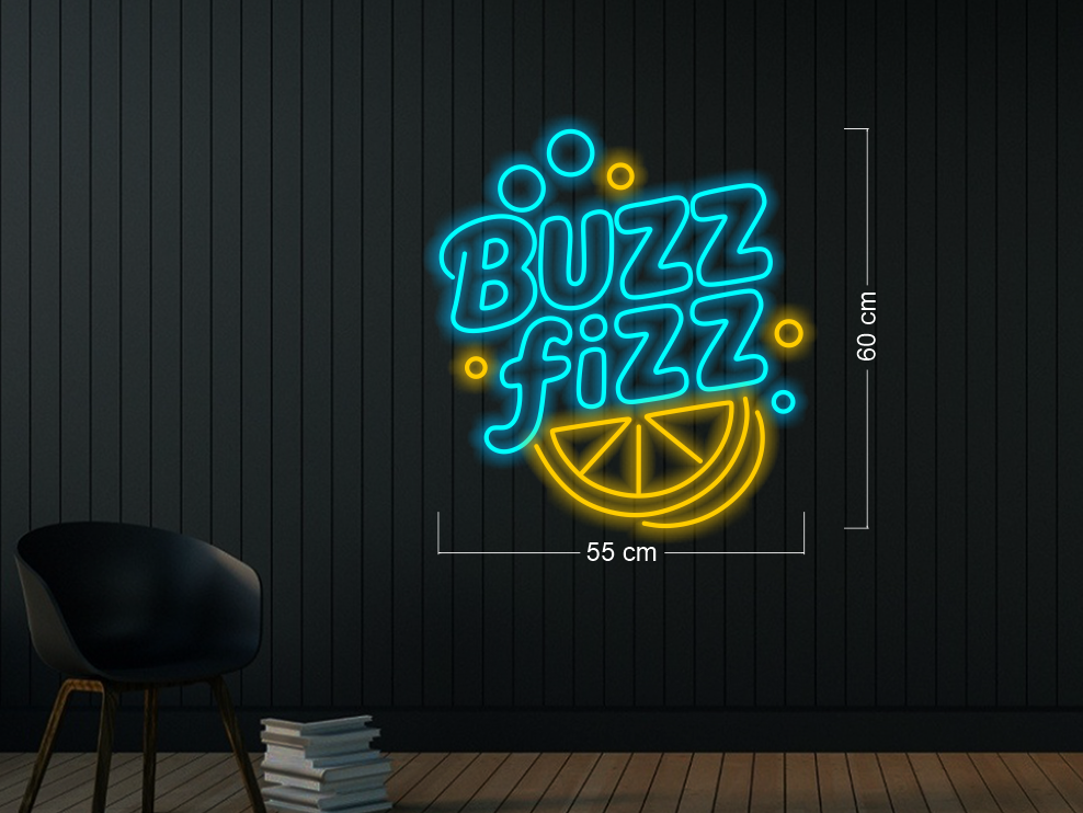 BUZZ FIZZ | LED Neon Sign