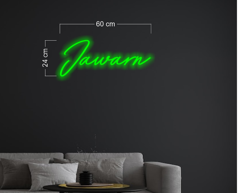 Enseigne au néon LED personnalisée pour entreprise