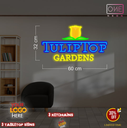 Enseigne au néon LED personnalisée pour entreprise