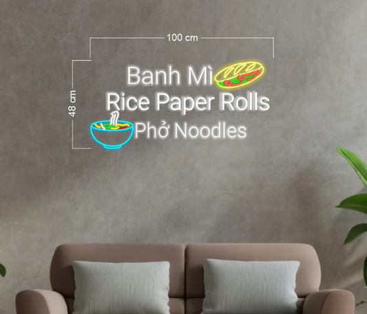 Enseigne au néon LED personnalisée pour entreprise