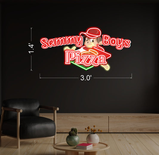 Enseigne au néon LED personnalisée pour entreprise