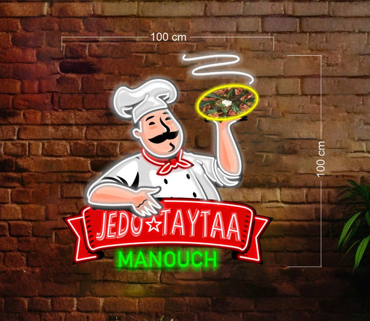 Enseigne au néon LED personnalisée pour entreprise