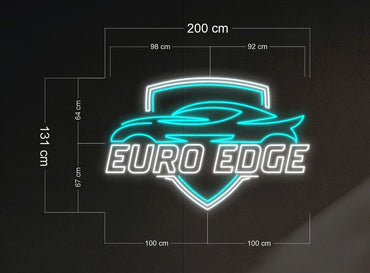 EURO EDGE | LED Neon Sign (2 indoor SIGNS)