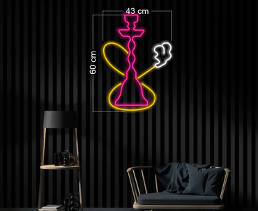 OPEN COFFEE SHISHA KABAB | LED Neon Sign (2 signs)