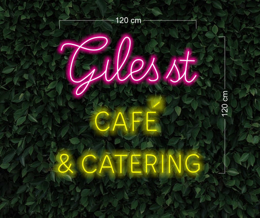 Enseigne au néon LED personnalisée pour entreprise